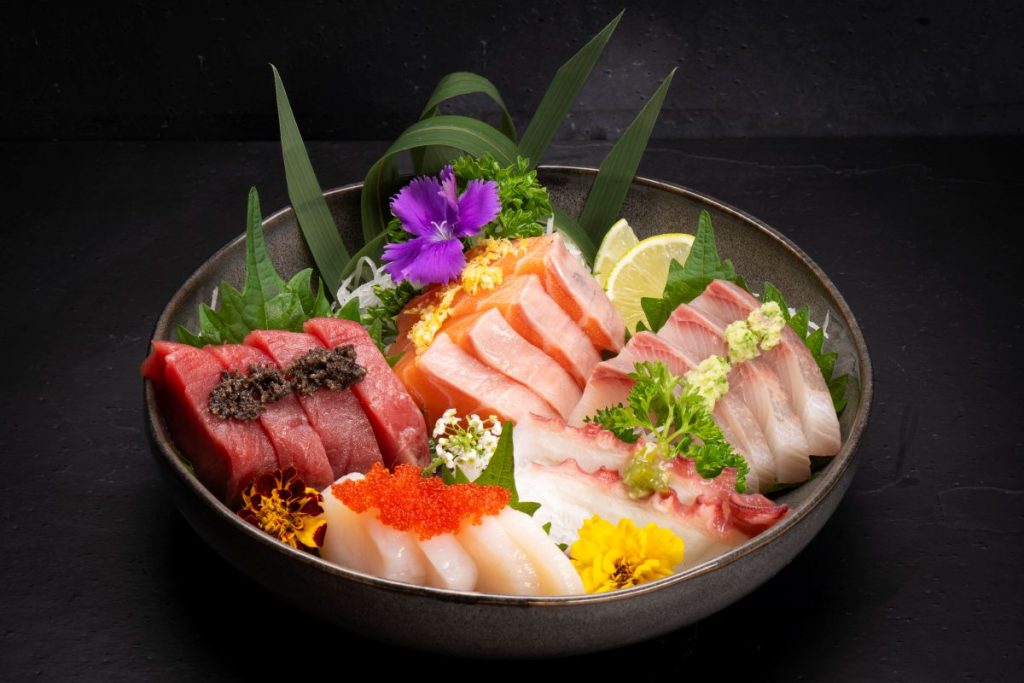 4. Mixed sashimi